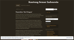 Desktop Screenshot of kantungsemar.wordpress.com