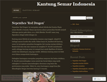 Tablet Screenshot of kantungsemar.wordpress.com