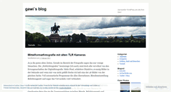 Desktop Screenshot of gawisblog.wordpress.com