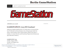 Tablet Screenshot of gamestationmagz.wordpress.com