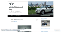 Desktop Screenshot of miniofpittsburgh.wordpress.com
