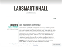 Tablet Screenshot of larsmartin.wordpress.com