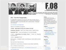Tablet Screenshot of fstop08.wordpress.com