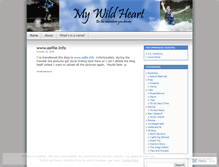 Tablet Screenshot of mywildheart.wordpress.com