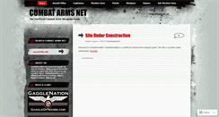 Desktop Screenshot of combatarmsnet.wordpress.com