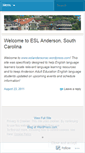 Mobile Screenshot of eslandersonsc.wordpress.com
