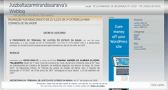 Desktop Screenshot of juizbaltazar.wordpress.com
