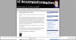 Desktop Screenshot of kontrainformativo.wordpress.com