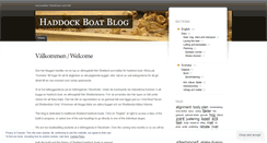 Desktop Screenshot of haddockboat.wordpress.com