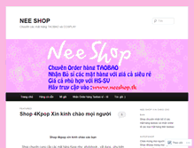 Tablet Screenshot of 4kpopshop.wordpress.com