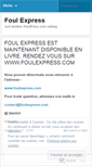 Mobile Screenshot of foulexpress.wordpress.com