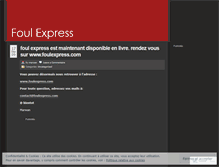 Tablet Screenshot of foulexpress.wordpress.com