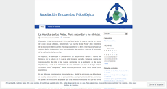 Desktop Screenshot of encuentropsicologico.wordpress.com