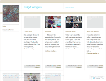 Tablet Screenshot of fidgetwidgets.wordpress.com