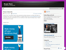Tablet Screenshot of boujiemack.wordpress.com