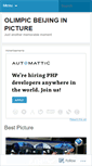 Mobile Screenshot of beijingolimpic.wordpress.com