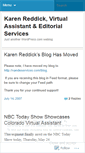 Mobile Screenshot of karenreddick.wordpress.com