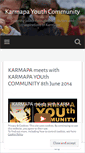 Mobile Screenshot of karmapayouth.wordpress.com