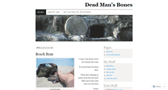 Desktop Screenshot of deadmansbones.wordpress.com