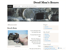 Tablet Screenshot of deadmansbones.wordpress.com