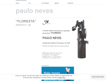 Tablet Screenshot of paulonevesescultor.wordpress.com