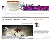 Tablet Screenshot of prayerwarriors.wordpress.com