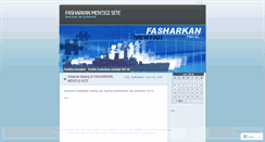 Desktop Screenshot of fasharkan.wordpress.com