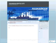 Tablet Screenshot of fasharkan.wordpress.com