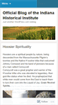 Mobile Screenshot of indyhistory.wordpress.com