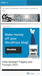 Mobile Screenshot of crentertainment.wordpress.com