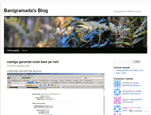 Tablet Screenshot of banigramada.wordpress.com