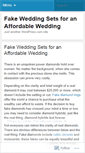 Mobile Screenshot of fakeweddingsets3.wordpress.com