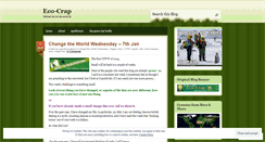 Desktop Screenshot of ecocrap.wordpress.com