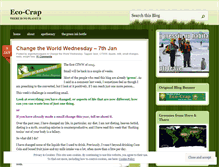 Tablet Screenshot of ecocrap.wordpress.com