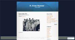 Desktop Screenshot of herunner.wordpress.com