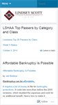 Mobile Screenshot of lindseyjscott.wordpress.com