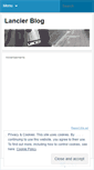 Mobile Screenshot of lancierskate.wordpress.com