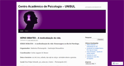 Desktop Screenshot of capsicounisul.wordpress.com