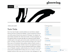 Tablet Screenshot of glasswing.wordpress.com