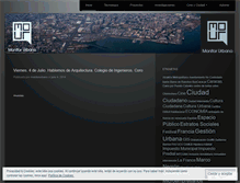 Tablet Screenshot of monitorurbano.wordpress.com