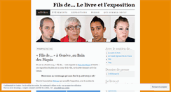 Desktop Screenshot of filsdelelivre.wordpress.com