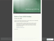 Tablet Screenshot of listolreview.wordpress.com