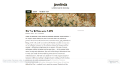 Desktop Screenshot of javelinda.wordpress.com