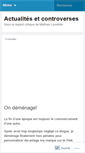 Mobile Screenshot of actualitesetcontroverses.wordpress.com