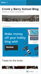 Mobile Screenshot of cronkyberry.wordpress.com