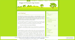 Desktop Screenshot of finnmarkungevenstre.wordpress.com
