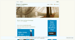 Desktop Screenshot of emilycamp.wordpress.com