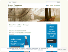 Tablet Screenshot of emilycamp.wordpress.com