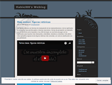 Tablet Screenshot of habiel88.wordpress.com