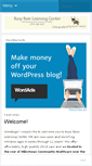 Mobile Screenshot of busybeeslearningcenter.wordpress.com